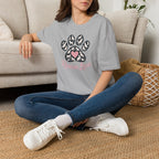 Rescue Love Paw Print T-Shirt
