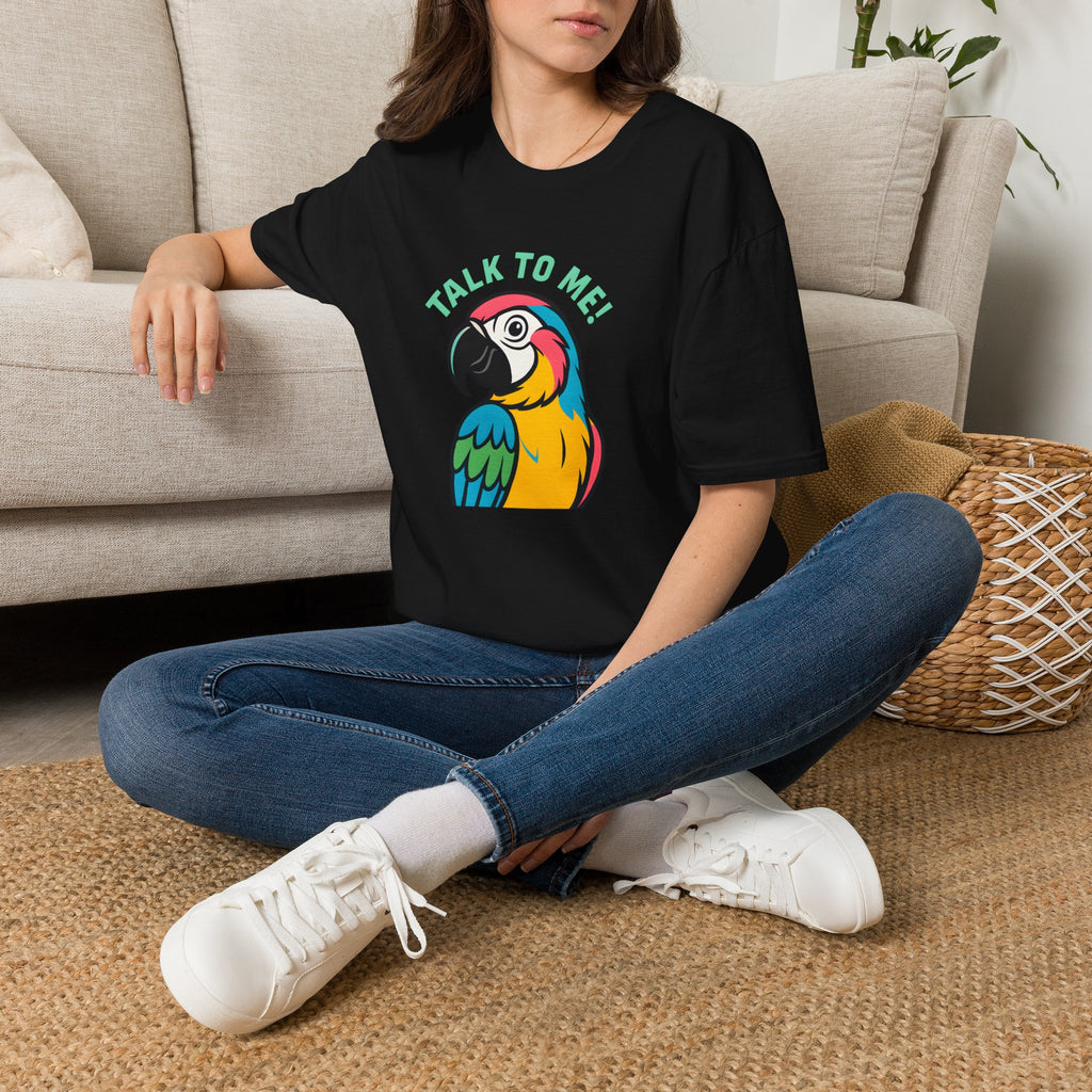 Talk To Me Parrot T-Shirt