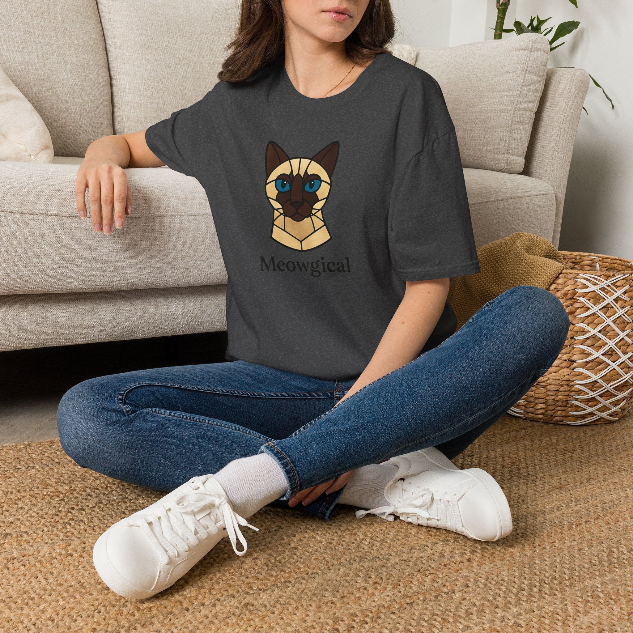Stained Glass Cat T-Shirt