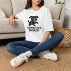 Pink curved shape T-Shirt